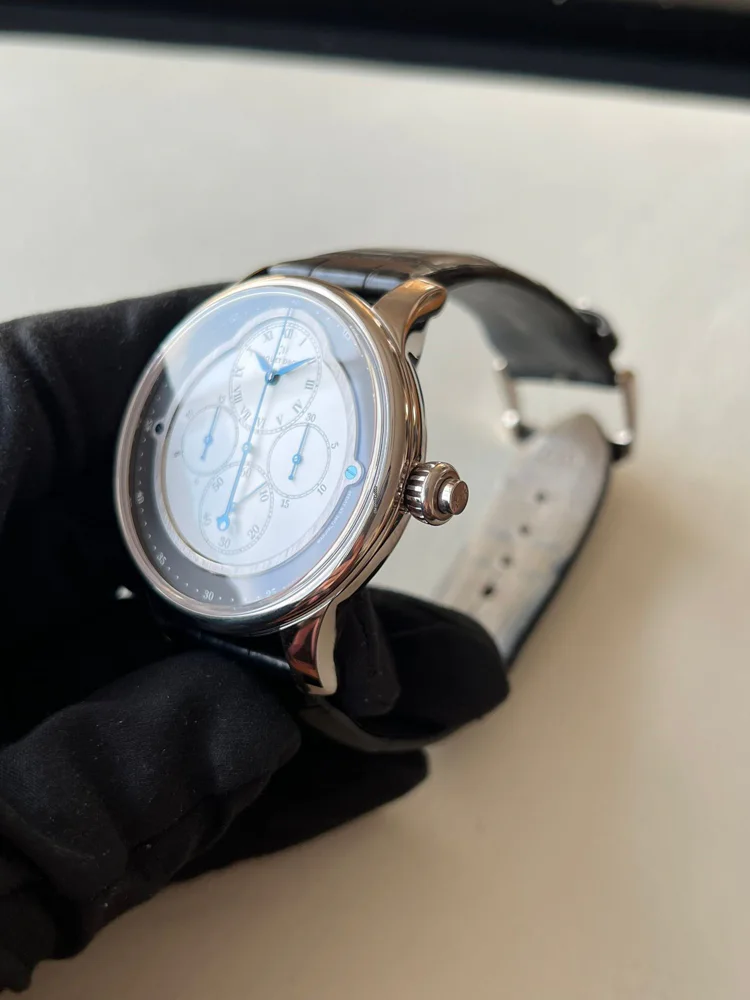Jaquet-Droz Complication La Chaux-De-Fonds Chrono Monopusher